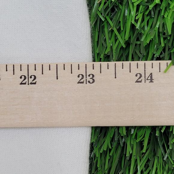 Vintage 90s GUESS USA Sweatshirt Womens Large 23x24 White - Picture 5 of 16